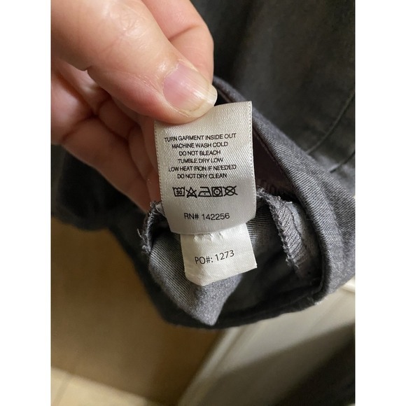 FIGS Rafaela Scrub Top V-Neck Graphite Grey Sleeveless M WXXSW1003 PO#1273 - Picture 10 of 15